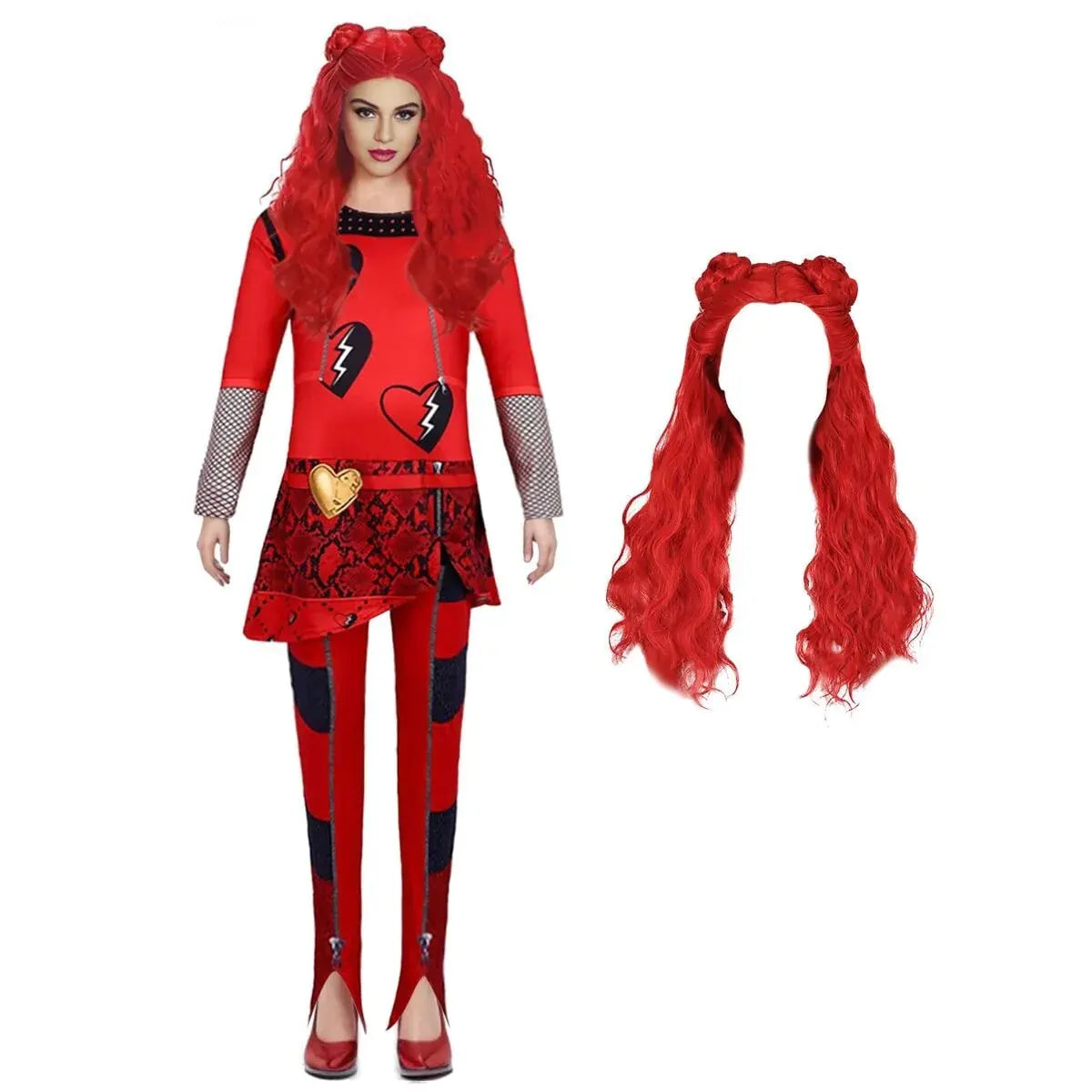 Women's Long Sleeve Cosplay Dress Halloween Costume Outfit