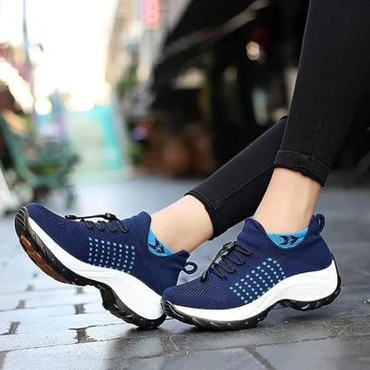 Women's Plantar Fasciitis Support Sneakers - Comfort Athletic Footwear