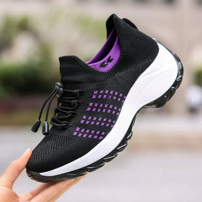 Women's Plantar Fasciitis Support Sneakers - Comfort Athletic Footwear