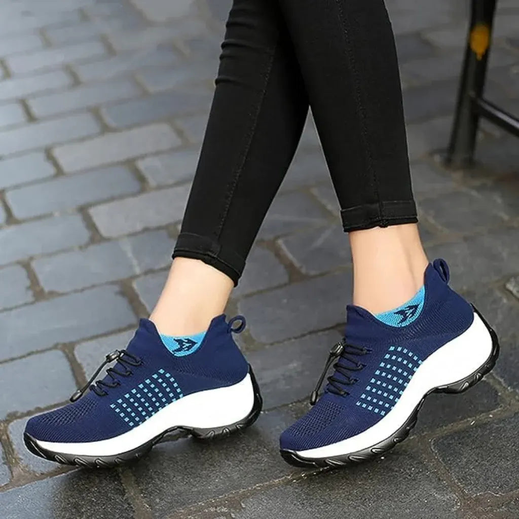 Women's Plantar Fasciitis Support Sneakers - Comfort Athletic Footwear