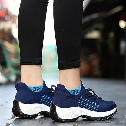 Women's Plantar Fasciitis Support Sneakers - Comfort Athletic Footwear