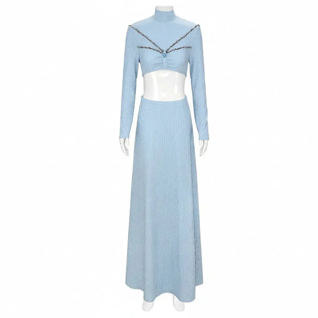 Women's Princess Halloween Costume Dress with Cape