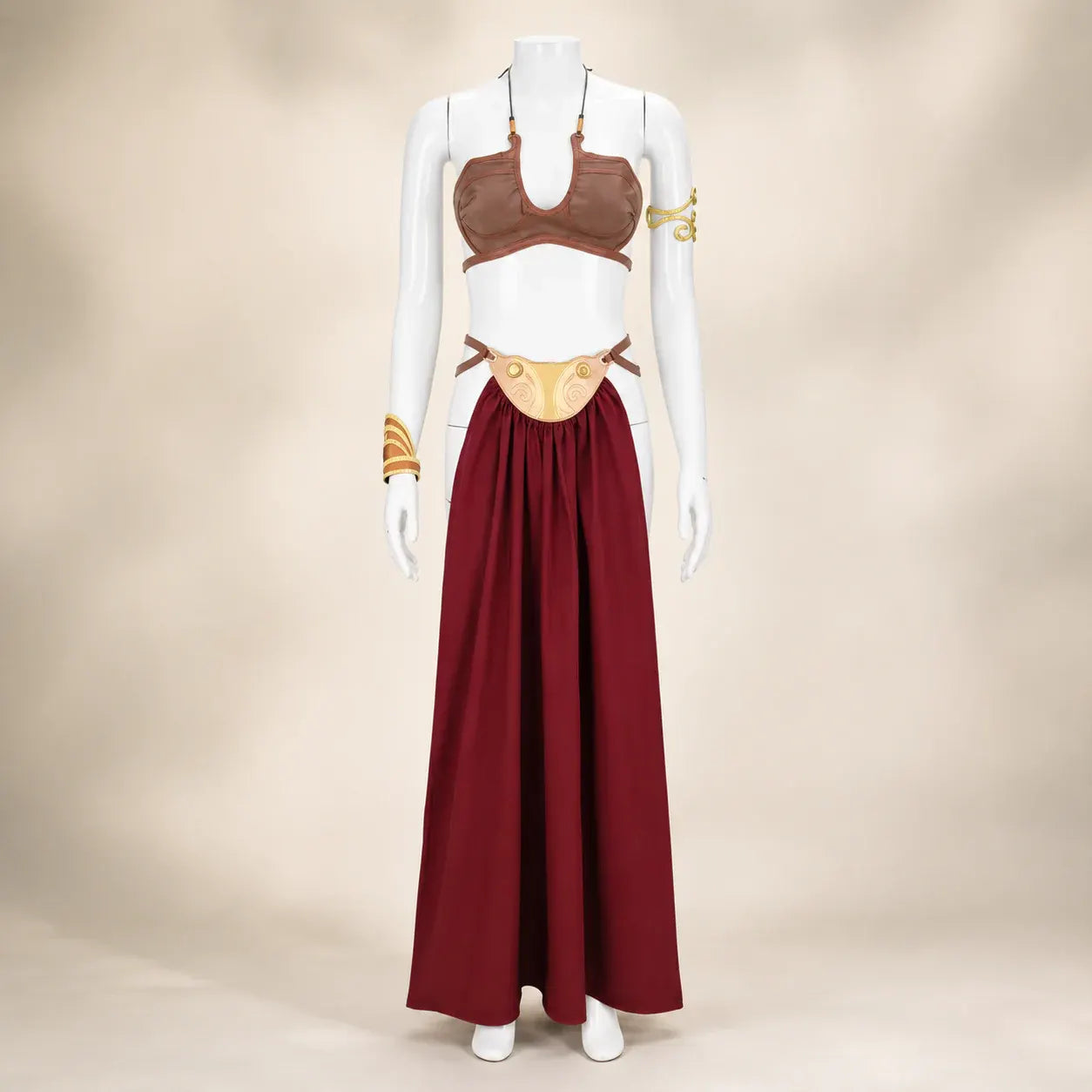 Women's Princess Halloween Costume Dress with Cape
