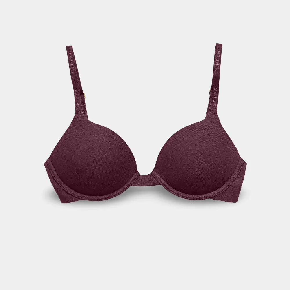 Women's Push-Up Bra with Everyday Lift and Support Design