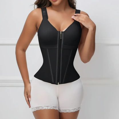 Women's Slimming Corset Waist Trainer Vest with Built-In Bra Shapewear