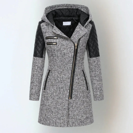 Women's Warm Winter Long Coat for Everyday Wear
