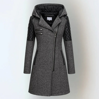 Women's Warm Winter Long Coat for Everyday Wear