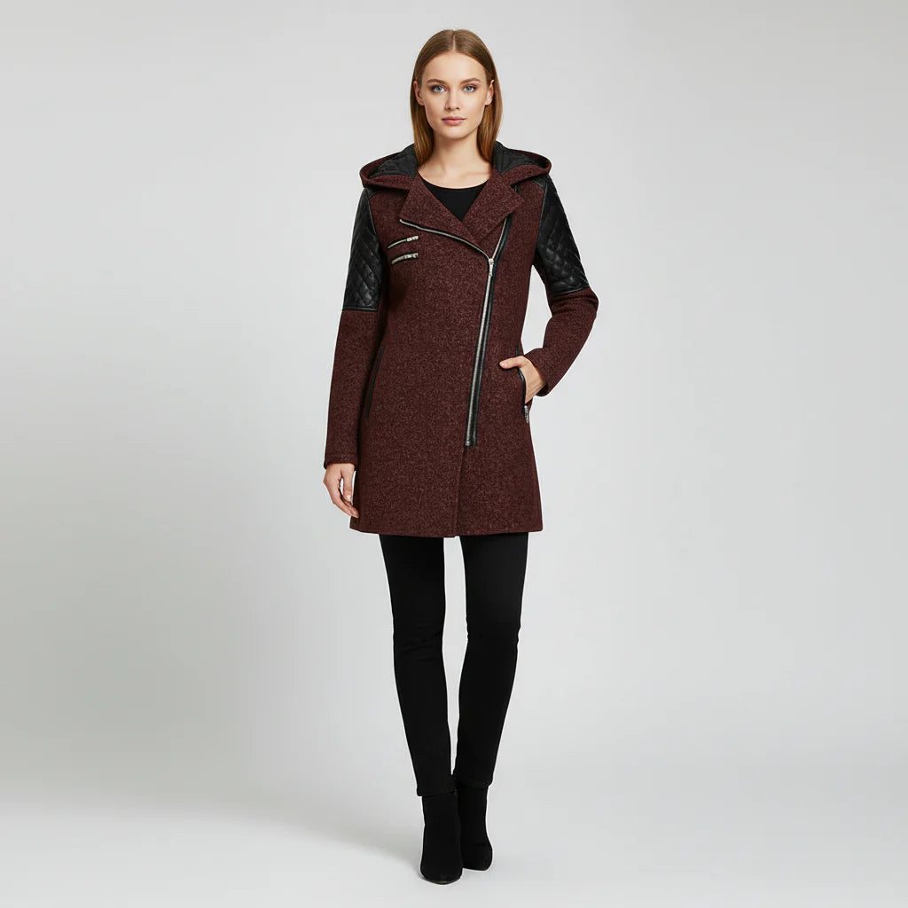Women's Warm Winter Long Coat for Everyday Wear