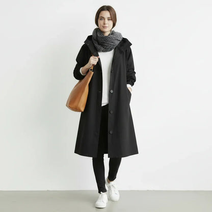 Women's Waterproof Trench Coat for Winter