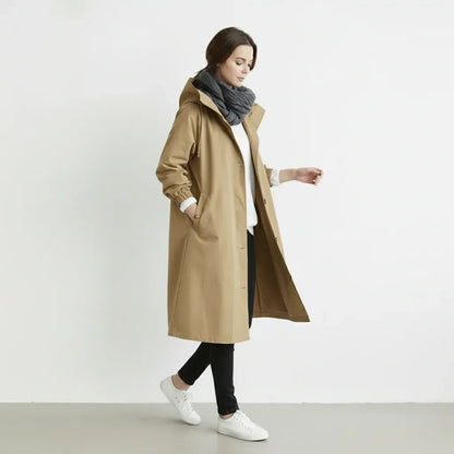 Women's Waterproof Trench Coat for Winter