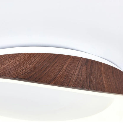 Wood Grain Nordic Style Ceiling Lamp Fixture