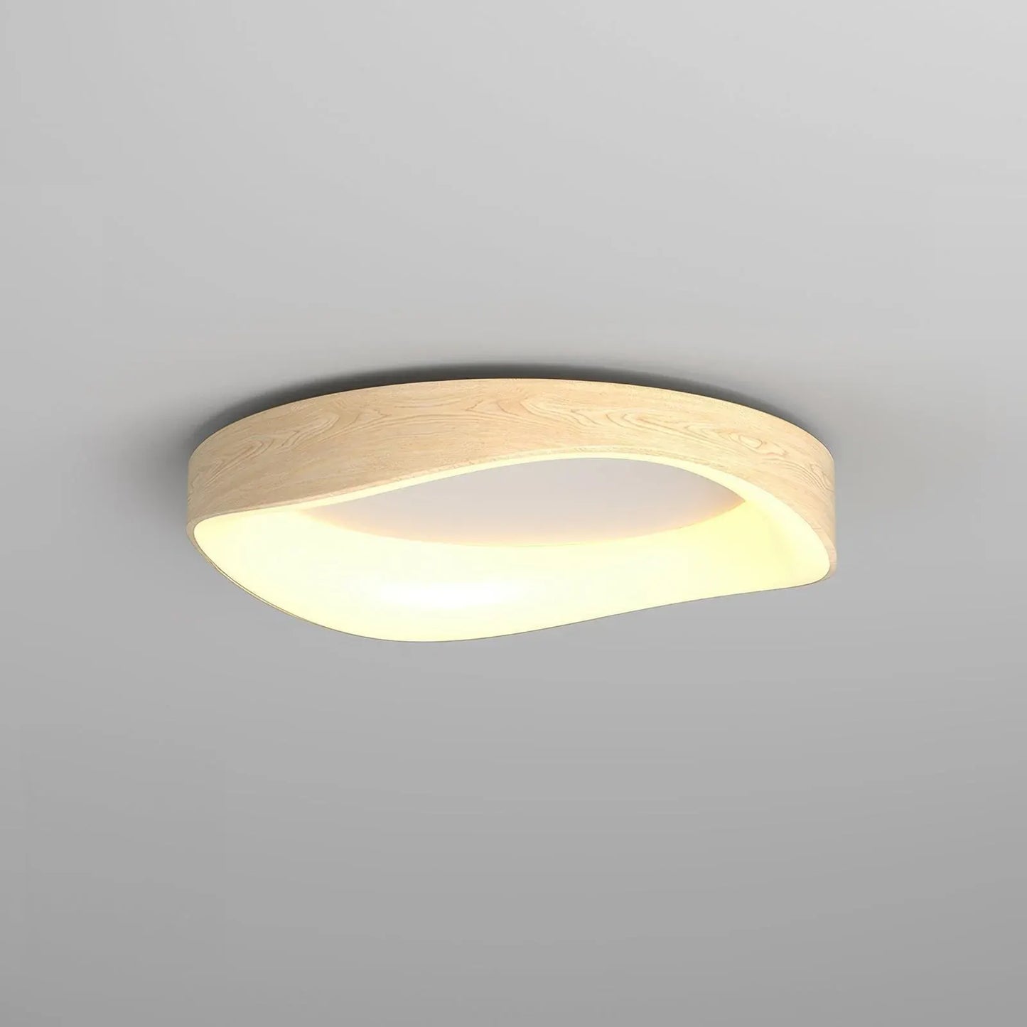 Wood Grain Nordic Style Ceiling Lamp Fixture