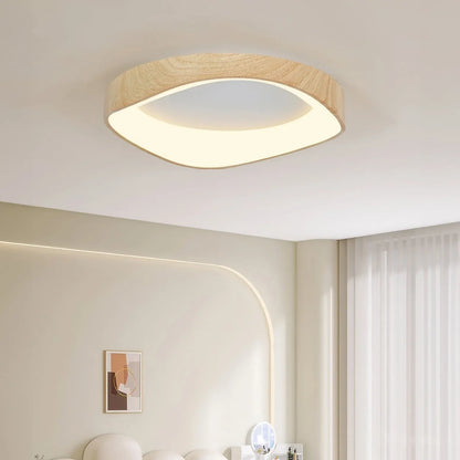 Wood Grain Nordic Style Ceiling Lamp Fixture