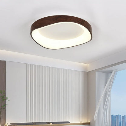 Wood Grain Nordic Style Ceiling Lamp Fixture