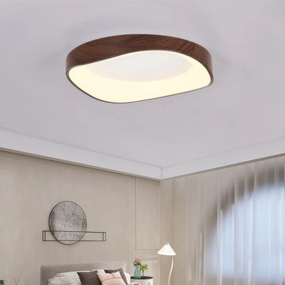 Wood Grain Nordic Style Ceiling Lamp Fixture
