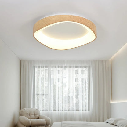 Wood Grain Nordic Style Ceiling Lamp Fixture