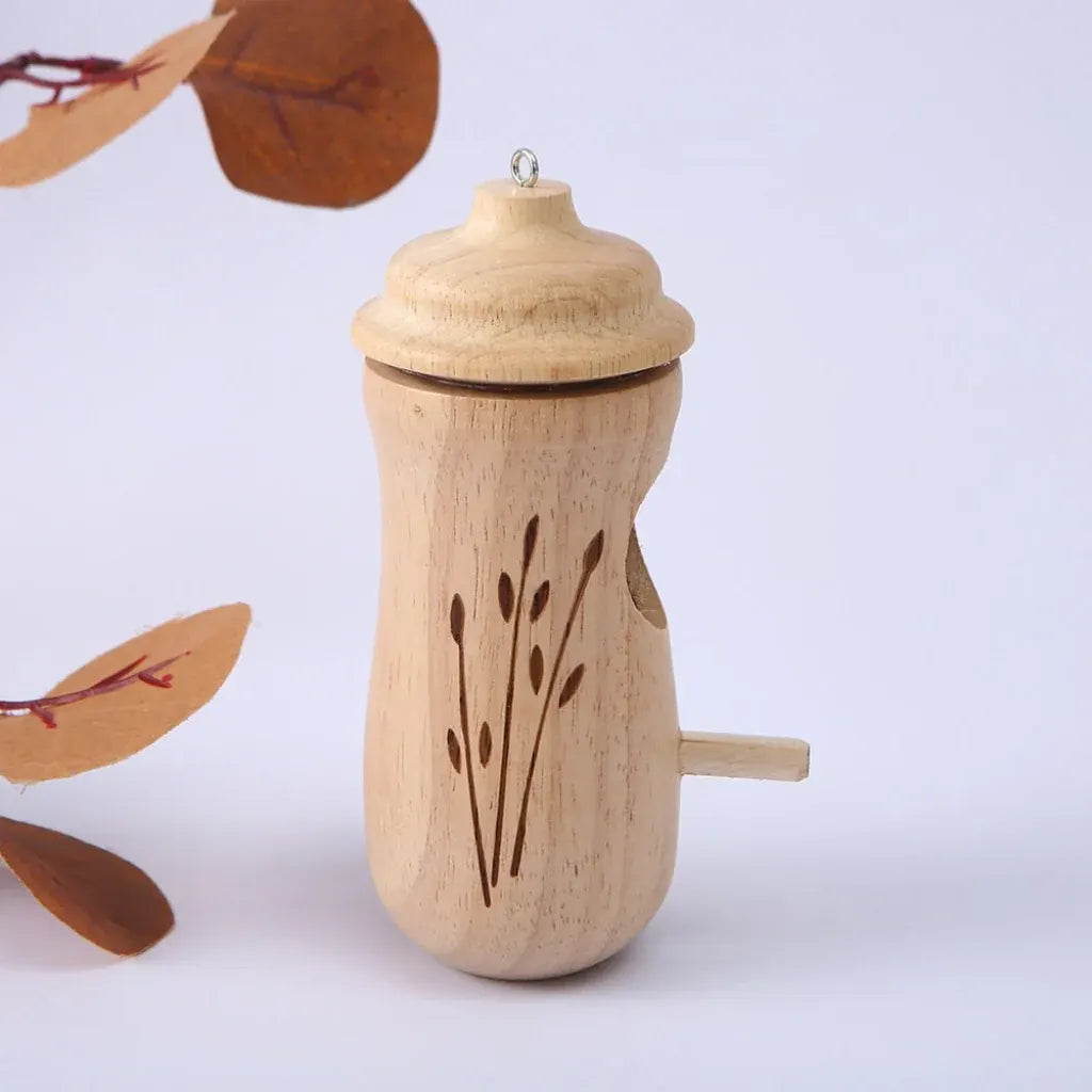 Wooden Hummingbird Nesting House Outdoor Garden Decor
