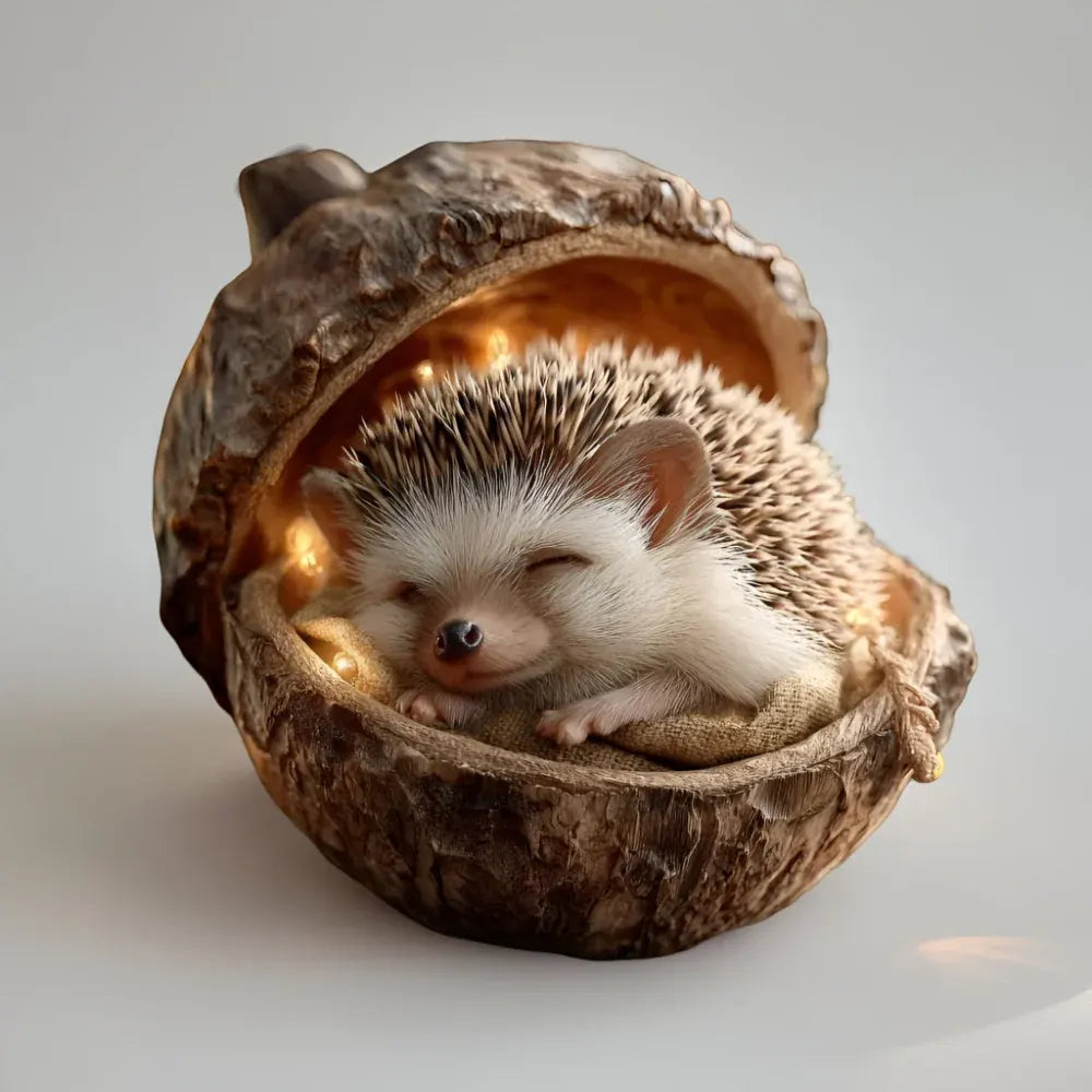 Woodland Acorn Animal Tree Christmas Ornament Decor Set