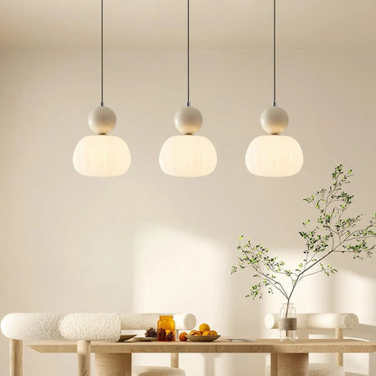 Yedra Pendant Light | Round Organic Acrylic Design