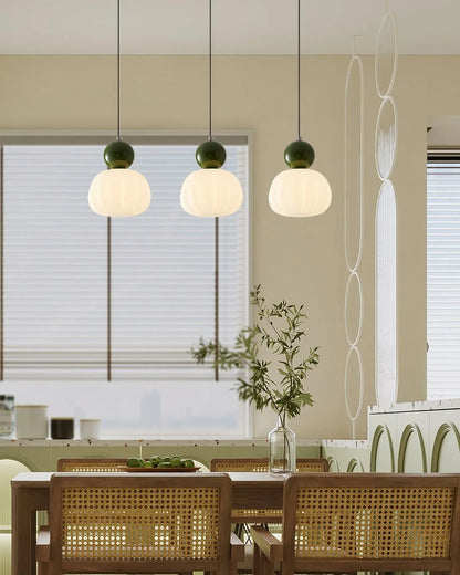 Yedra Pendant Light | Round Organic Acrylic Design