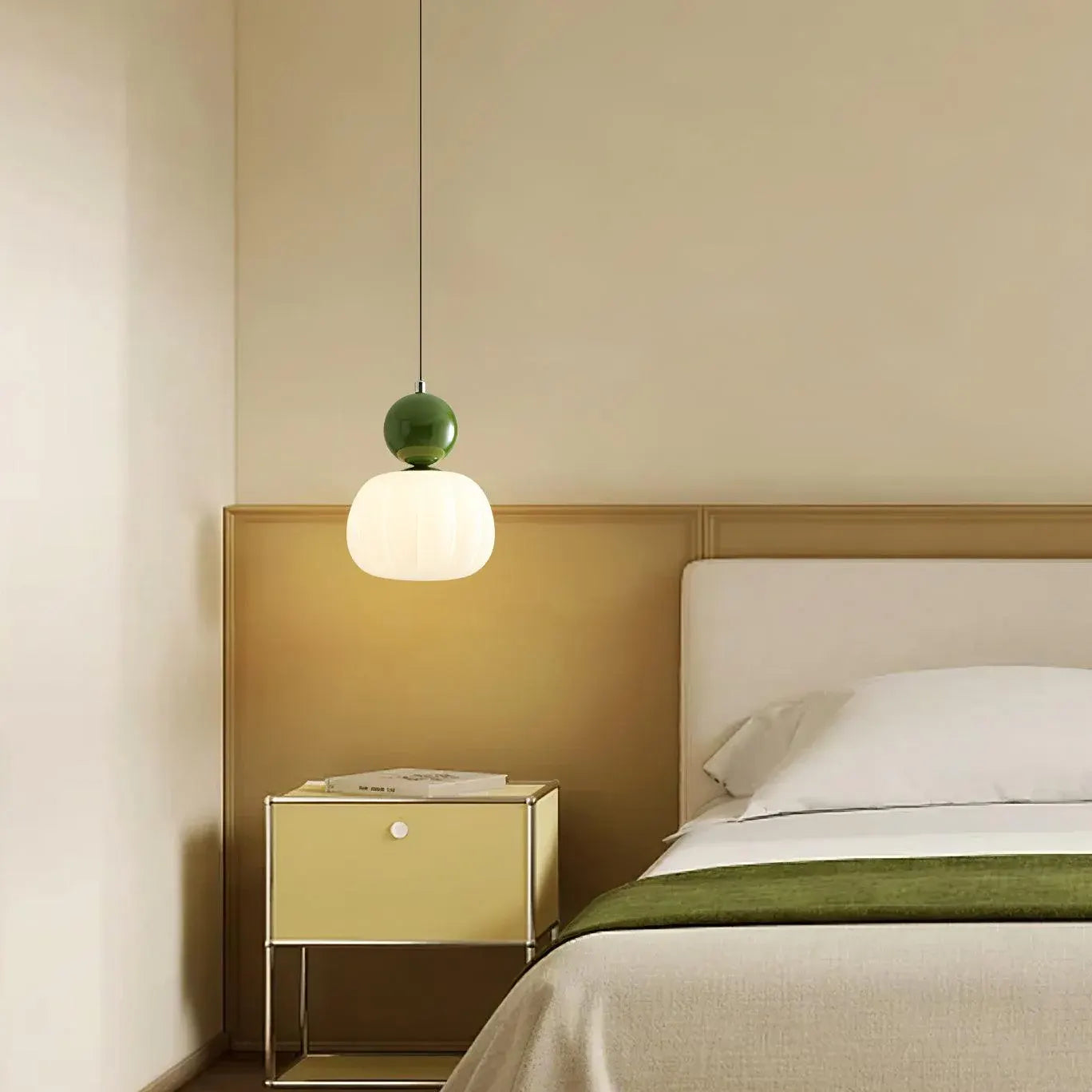 Yedra Pendant Light | Round Organic Acrylic Design